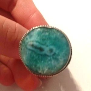 Blue Sun Quarts ring